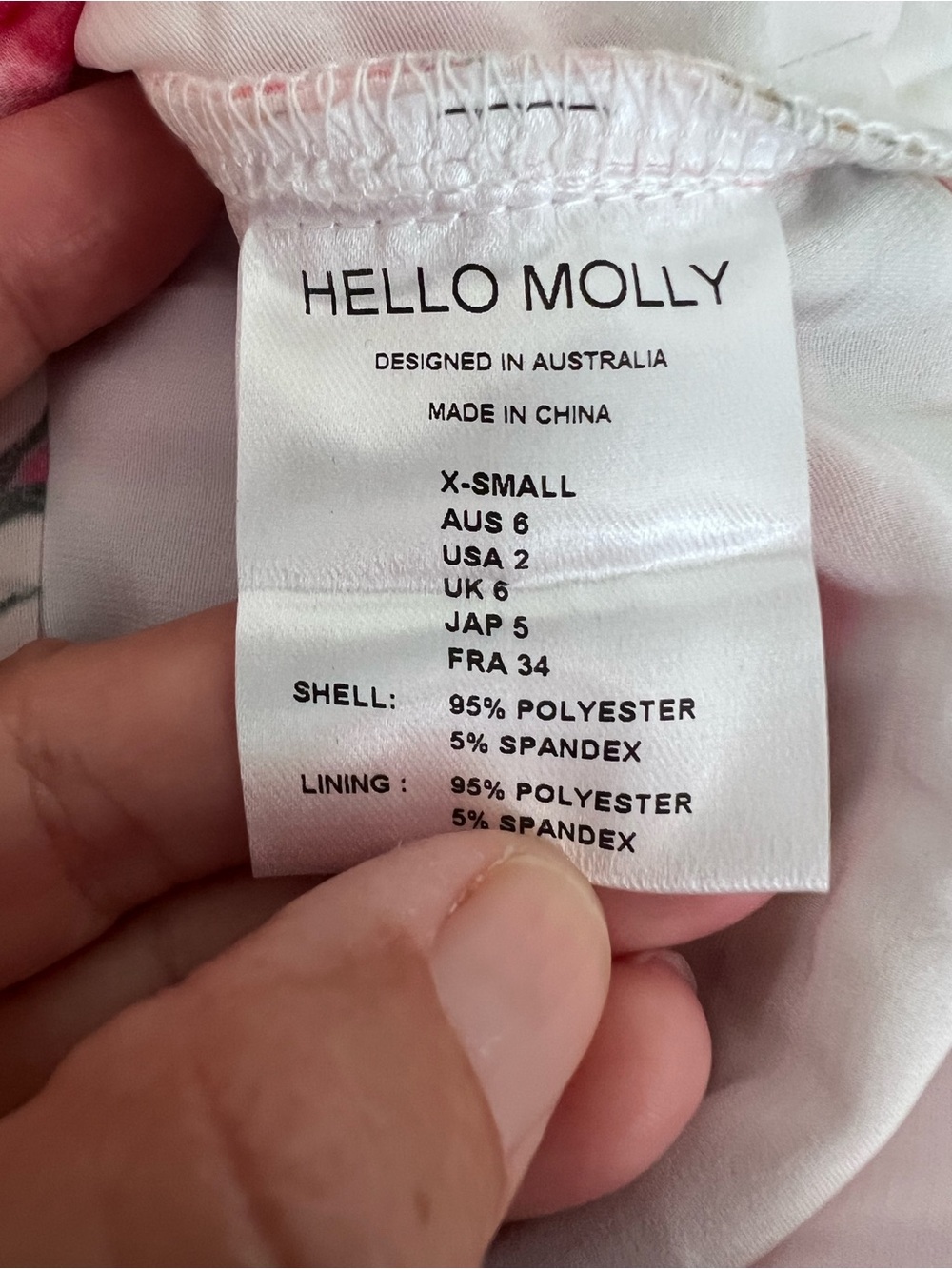 Hello Molly NEW Ruched Bodycon RUSH Dress Size XS Wild Freesia Pink Puff Sleeve - Picture 11 of 15
